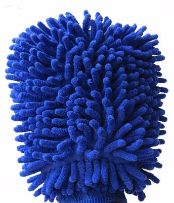 China Sustainable Auto Detailing Tool Chenille Wash Glove For Cleaning for sale