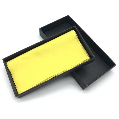 China Microfiber Suede Towel And Box Set Customized Eco - Friendly Color Car Cleaning Cloth for sale