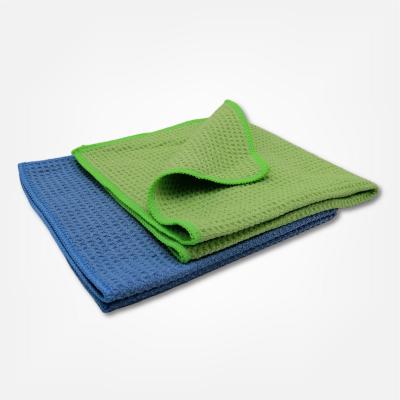 China 450GSM Microfiber Waffle Weave Top QUICK DRY Towel for sale