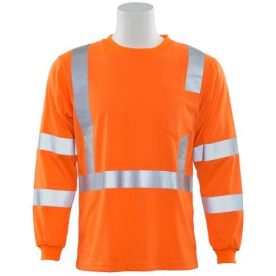 China High Visibility Hot Sale High Visibility Hi Vis Reflective Safety Construction Tshirt for sale