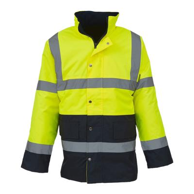 China High Visibility Factory Ensure Hi Vis Winter Reflective Safety Construction Work Wear for sale