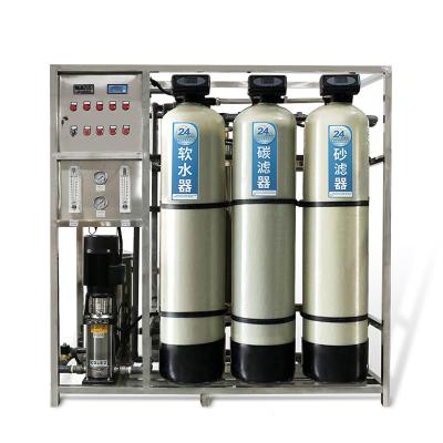 China Hotels Reverse Osmosis Water Machine Large Water Treatment Equipment Purified Project for sale