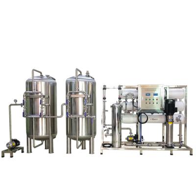 China Large Hotels Industrial Reverse Osmosis Equipment 1-10T Treatment Deionization Customized On Request for sale