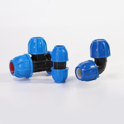 China Corrosion Resistance Factory Product Corrosion Resistance Elbow Pipe Fitting Cap Main Blue Elbow for sale