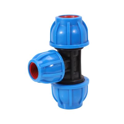 China Corrosion Resistance Corrosion Resistance Industry Pipe Fittings Cap Popular Hot Selling Blue Tee for sale