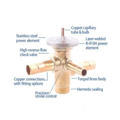 China Emerson C Series Stainless And Copper Thermal Expansion Valve for sale