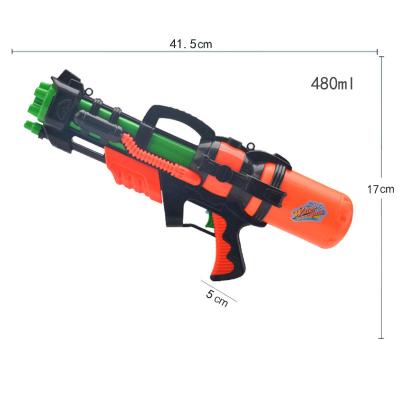 China Small water gun toys of mini water gun children of the water gun water game backpack toys summer beach water gun pull-out toys outdoor summer bonfire for kids for sale