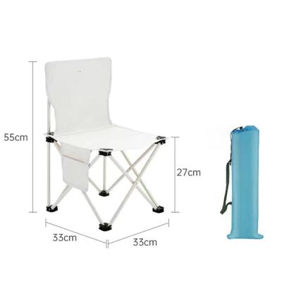 China Modern outdoor portable wooden camping chair folding chair grain kermit chair aluminum camping leisure fishing chair for sale