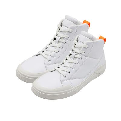 China Fashion Trend Hot Selling New Fashion Lace Up White Sneakers High Heels Sneakers for sale