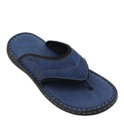 China Wholesale 2022 Fashion Summer Trend Thong Sandals Mens Flip Flop Sole Leather Man Slipper TPU for sale