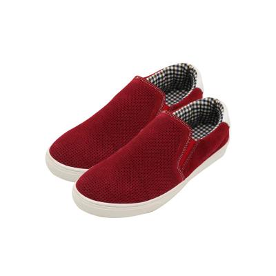 China 2022 Fashion Trend Wholesale New Men's Fashion Leather Casual Shoes Slip On Shoe Walking Sneakers for sale