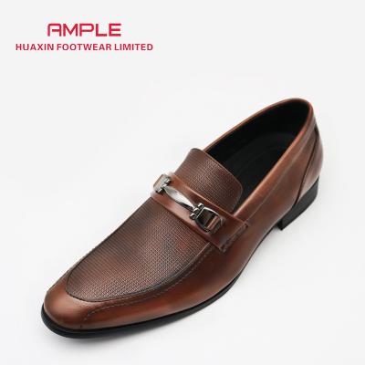 China 2022 Hot Selling Men's Office Formal Slip-on Shoe Elegant Leather Loafers Shoes Anti-skid for sale