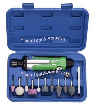 China Factory supply 1/4'' Heavy Duty air die grinder tool Kit/pneumatic tool for sale