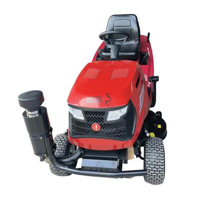 China 4-Stroke Driving Lawn Mower, Four Wheel Lawn Mower, 30 Inch 42 Inch Seat Mounted Lawn Mower for sale