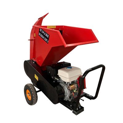 China High-speed factory self fueling 15hp gasoline powered wood chipper / wood chipper / ATV wood chipper shredder for sale