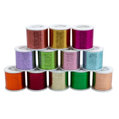 China Hilo De Bordar Cheap Anti-UV wholesale price m type embroidery metallic yar thread for DIY crafts knitting fabric for sale