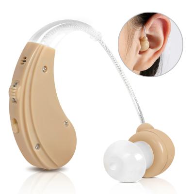 China Hot selling rechargeable hearing aid BTE hidden in the ear rechargeable hearing aid for tinnitus for sale