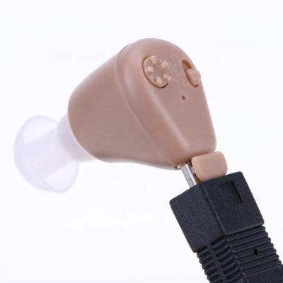 China Mini Hearing Aid Mic Mini Rechargeable Hearing Aid Mic For Hearing Loss Older Deaf Ear Healthy Amplifier for sale