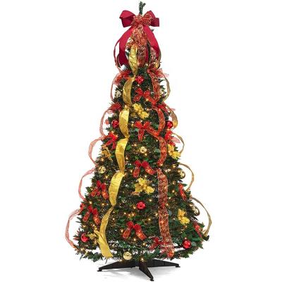 China Amazon's Eco-Friendly Success Pre-lit 6FT Artificial Pop Christmas Tree With Included LED Lights Christmas Decoration for sale