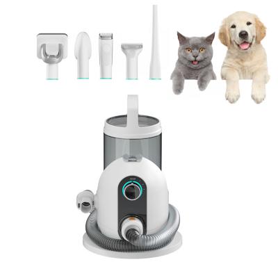 China 2022 Portable Electric Stocked OEM G3 Pet Hair For Cat Dog Cleaning Vacuum Grooming Hair Clean Combs for sale