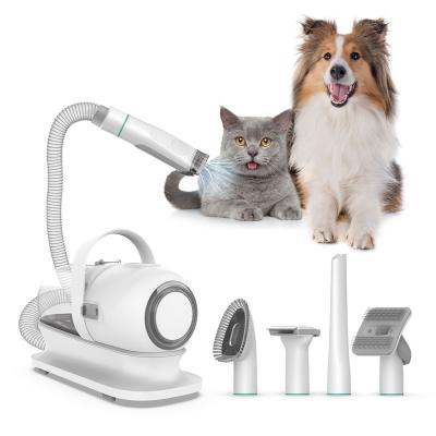 China LoveMyHome Stocked Professional Pet Grooming Cutter with Proven 5 Grooming Tools Pet Grooming Kit and 99% Vacuum Suction Pet Hair for Dag &cat for sale