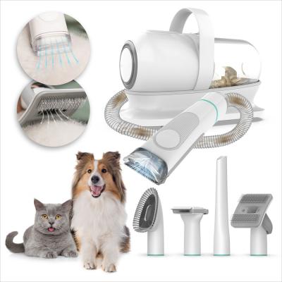 China Professional Stocked Fur Kit Pet Vacuum with 5pcs Accessories Sweeps Job for Pet Grooming and Vacuuming for sale