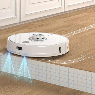 China Good Housekeeping Package Automobile Charging And Collecting Smart Laser Robotic Vacuum Cleaner for sale