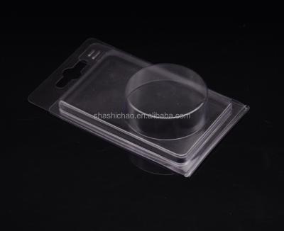 China Clear Clamshell Disposable Customized Plastic Blister Packing With High Quality Carton for sale