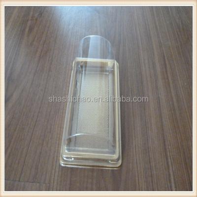 China Plastic Food Clear Log Cake Containers China Supplier for sale