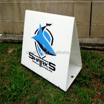 China Yard Sign Corflute Signs / Triangle Signs for sale