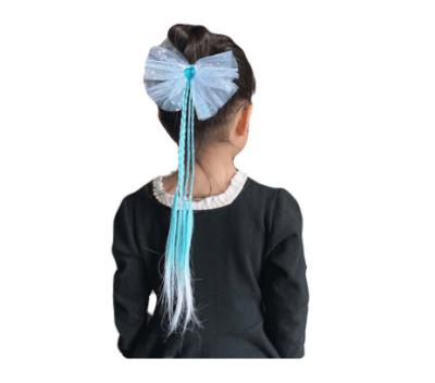 China Hair Accessary Factory Quality Longest Children's Braided Hair Wigs for sale