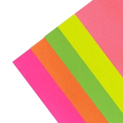 China ORIGAMI HC factory wholesale fluorescent neon color origami craft A4 color high quality paper for sale