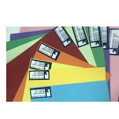 China Eco - Friendly Virgin Convertibility Odorless Hard Color Paper Sheet for sale