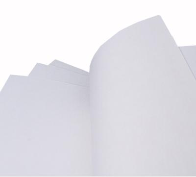 China 300gsm Shimmer Anti-Curl White Soft Card Paper for sale