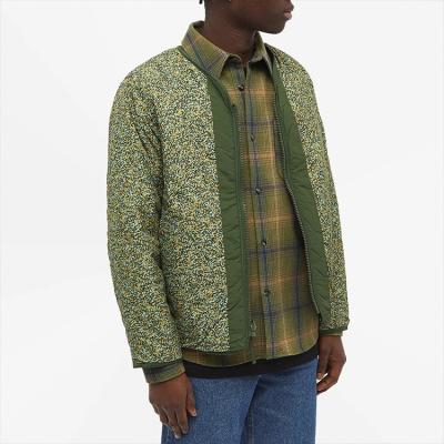 China Breathable All Over Print Custom Reversible Jacket For Men 100% Nylon Zipper Closure Wholesale for sale