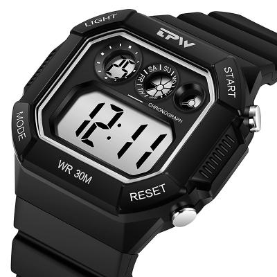 China 2022 Alarm Watches Band Sport Men Wrist Watch Digital Watch Design for sale