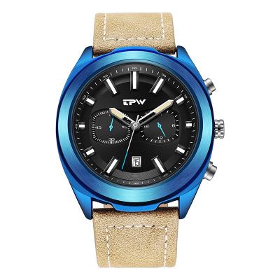 China Men's Mechanical Waterproof Luxury Wristwatches Professional Leather Strap Customized Watch 2022 Design for sale