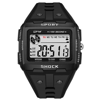 China 1PCS Day/Date Drop Shipping Mens Digital Watches Design For Sports Business Lover Gift Watch Big Screen Display for sale