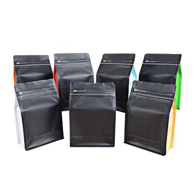 China Factory price waterproof coffee scrub top seal bags packaging supplier coffee tea heat seal formed packaging bag for sale