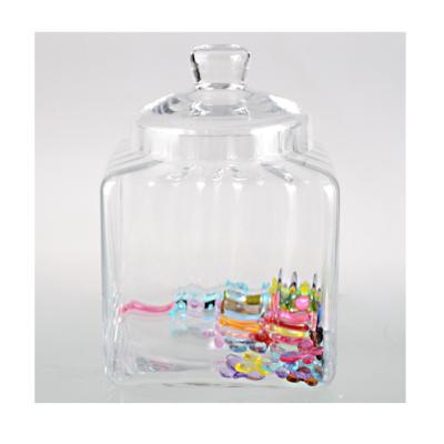 China Sustainable Mintao Wedding Glass Buffet Storage Display Canisters Candy Bottles Jar for sale