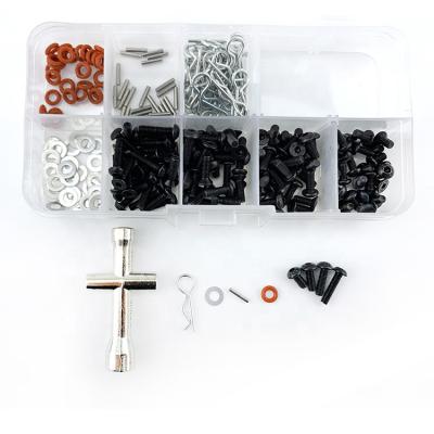 China Practical RC Hobby 270pcs Repair Tool and Box of Special Screws Set for 1/10 HSP RC Car Include Hex Key for sale