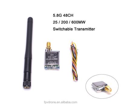 China Hobby 5.8G micro 25/200/600mW 48CH adjustable mini FPV/switchable RC transmitter for Quadcopter for sale