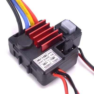 China RC Hobby TB-60025 25A ESC Brushed Electronic Speed ​​Controller 1-2S Waterproof Dustproof for Various Models of 1/18 RC Car Truck Boat for sale