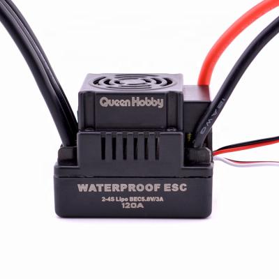 China RC Hobby S-120A Brushless Electric ESC Speed ​​Controller with 6.1V/3A SBEC 2-4s for sale