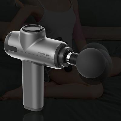 China 2020 New Full Body Fascia Massage Gun Home Exercise Therapy Relax Deep Tissue Vibration Muscle Relax Cordless Massager for sale