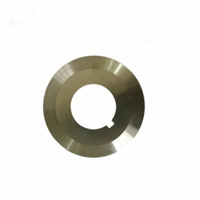 China High Quality Round Bottom Gear Slitter Paper Cutting Blade Milling Knife for sale