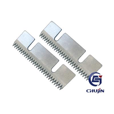 China Advertising company factory outlet price serrated sealing machine tooth blade packing serrated blades for sale