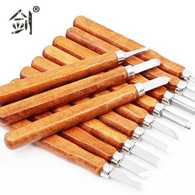 China Carving Amazon Hot Sale 12 Different Blades Art Carving Knife Set With SK2 Blade for sale