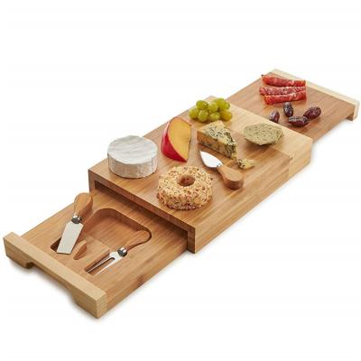 China Good Price Triangle Sustainable Cheese Board Wholesale Cheese Board Bamboo for sale