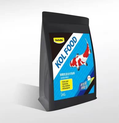 China Sustainable KOI Food In 1kg Bag Pellet Food For Pond KOI for sale